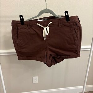NWT Torrid Size 2 (18/20) Brown Pull on Shorts